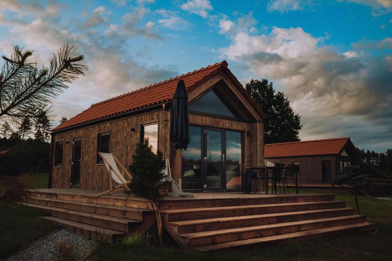 Mazurskie Hytte Łukta Exterior foto